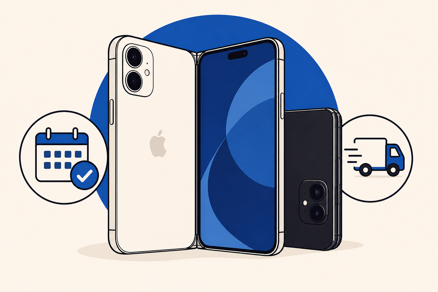 Ilustración de El iPhone Duo, primer plegable de Apple, ya está a la venta en Mercado Libre