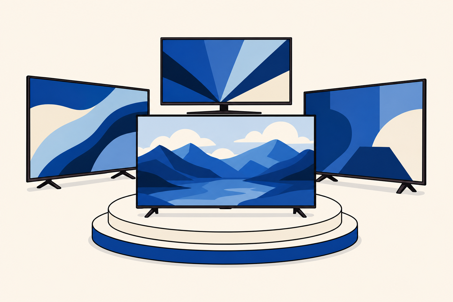 Ilustración de Estos son los nominados a Mejor TV de gama alta en los Premios Xataka México 2026
